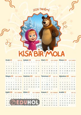 Kısa bir mola 2026 takvimi