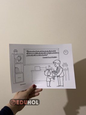 Öğretmenler Günü Boyama