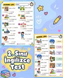 İngilizce School Life Test