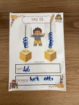 Onluk Birlik Yaz Sil Şablon