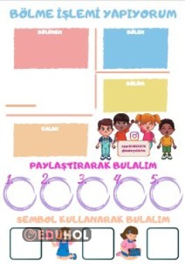 Bölme İşlemi Yaz - Sil