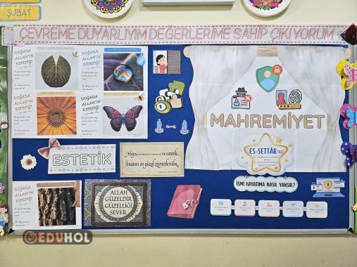 ÇEDES PROJESİ - MAHREMİYET VE ESTETİK DEĞERİ PANOSU