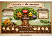 Çedes Ocak Panosu - Çalışkanlık