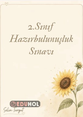 2. Sınıf Hazırbulunuşluk Sınavı