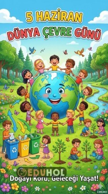 🌍💚 5 Haziran Dünya Çevre Günü Kutlu Olsun!