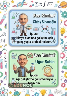 Ben Kimim ? Bilim insanlarını tanıyalım .