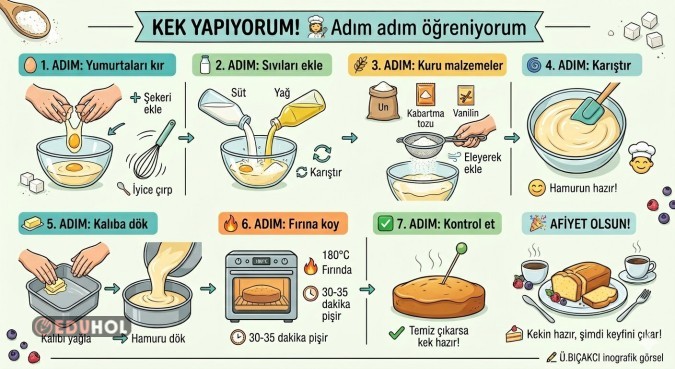 Evde Yaşam Becerileri Kek Yapımı