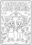 🎨📚 Okula dönüş heyecanını Elif ve Kerem’le renklendiriyoruz!