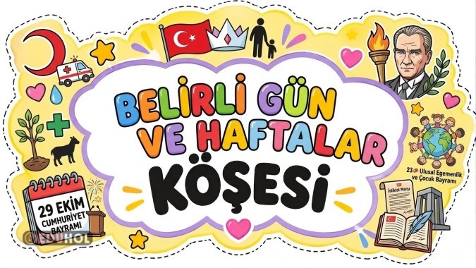 Renkli Pano Başlıkları