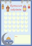 Ramazan ayı takvimim