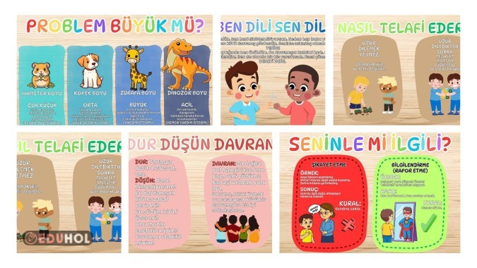 SINIF DÜZENİ İÇİN AFİŞLER