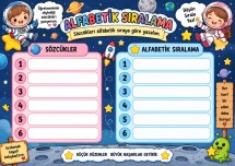 Alfabetik Sıralama 2.-3. Sınıf Düzeyi