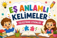 EŞ ANLAMLI KELİMELER