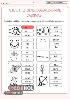 Anetil Genel Değerlendirme Çalışması