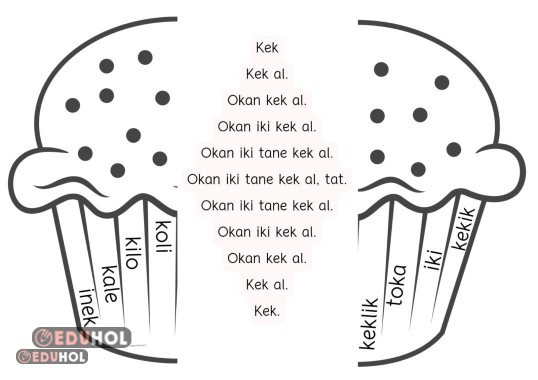 K Harfi Hızlı Okuma Metni