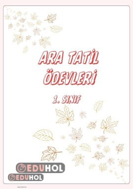 Kasım Ara Tatil Ödevleri