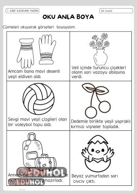 Oku Anla Boya (V Harfi )