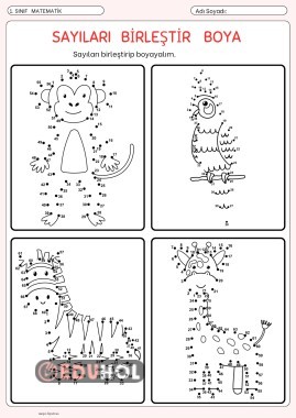 Sayıları Birleştir Boya