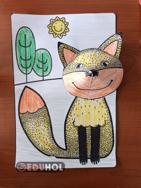 T harfi için tilki ( Pinterestten alıntı)