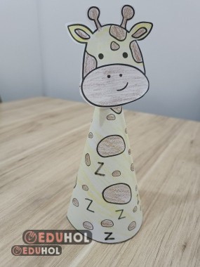 Z Harfi için Zürafa Yapalım