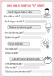 D Harfi Oku Anla Yanıtla