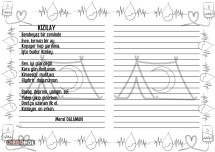 Kızılay Haftası için Şiir Yazma Çalışması