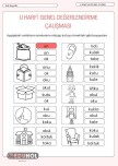 U Harfi Değerlendirme Çalışması