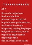 KOLAYDAN ZORA EĞLENCELİ TEKERLEMELER