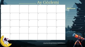 Ay Gözlem Takvimi