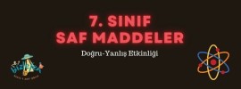 Saf Maddeler