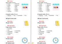 ZAMAN ÖLÇÜLERİ ÇALIŞMA KAĞIDI