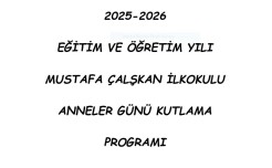 ANNELER GÜNÜ PROGRAMI