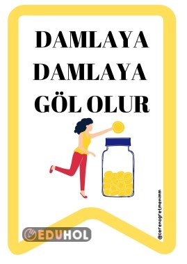 damlaya damlaya göl olur eduhol etkinlik İndir oyun oyna test Çöz