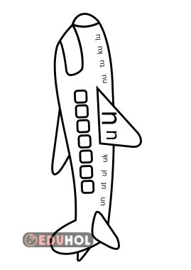 U sesi uçak boya oku