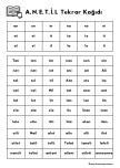 ANETİL Okuma Tekrarı