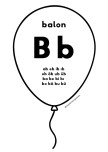 Bb harfi balon boyama