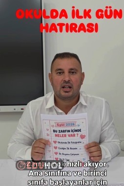 Okulda ilk gün etkinliği