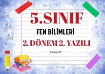 5. Sınıf Fen 2. Dönem 2. Yazılıya hazırlık soruları