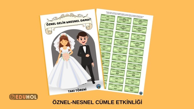 EĞLENCELİ ÖZNEL-NESNEL CÜMLE ETKİNLİĞİ