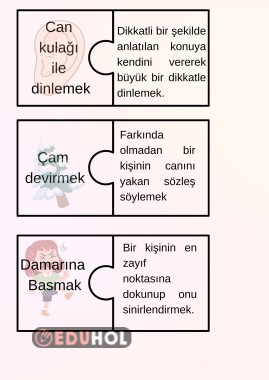 Atasözleri ve Deyimler