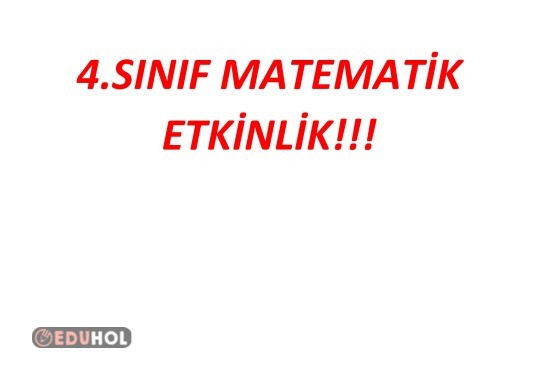 10 - 100 - 100'in katları ile kısa yolan çarpma işlemlei