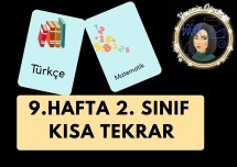 2. Sınıf    9. Hafta Kısa Tekrar
