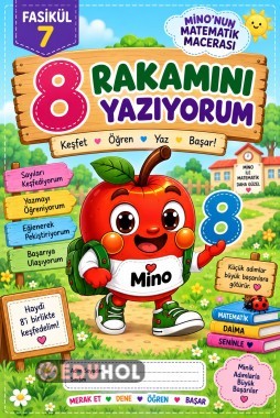 🔢 1. Sınıf Matematik – Fasikül 7 / 8 Rakamını Yazıyorum