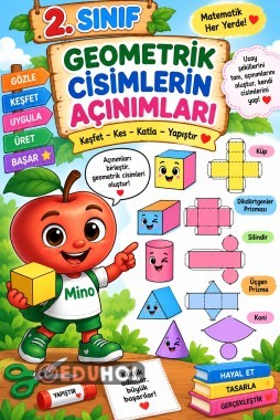📐 2. Sınıf Matematik 🧩 Geometrik Cisimlerin Açınımları
