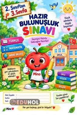 📚 2. Sınıftan 3. Sınıfa Hazır Bulunuşluk Sınavı ✏️🍎