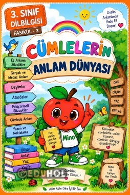 📚 3. Sınıf Dil Bilgisi – 3. Fasikül 🌈