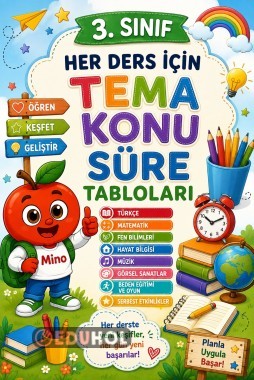 3. Sınıf Tema - Konu - Süre Tabloları