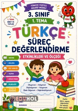📚 3. Sınıf – Türkçe 1. Tema 🌟 Süreç Değerlendirme Etkinlikleri ve Ölçekleri