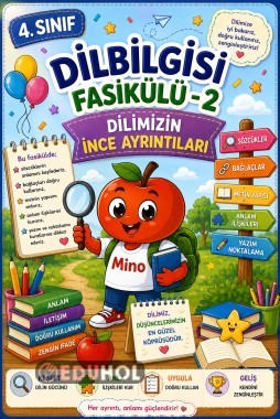 📚✨ 4. Sınıf Dilbilgisi Fasikülü – 2 | Dilimizin İnce Ayrıntıları 🍎