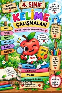 📚🌿 4. Sınıf Dilimizin Zenginlikleri – Kelime Çalışmaları